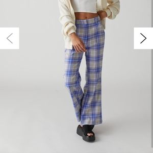 Urban outfitters printed flare pants